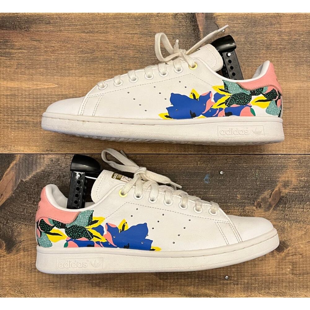 Adidas Her Studio London x Wmns Stan Smith 'Floral Burst' Sneakers Size 8.5